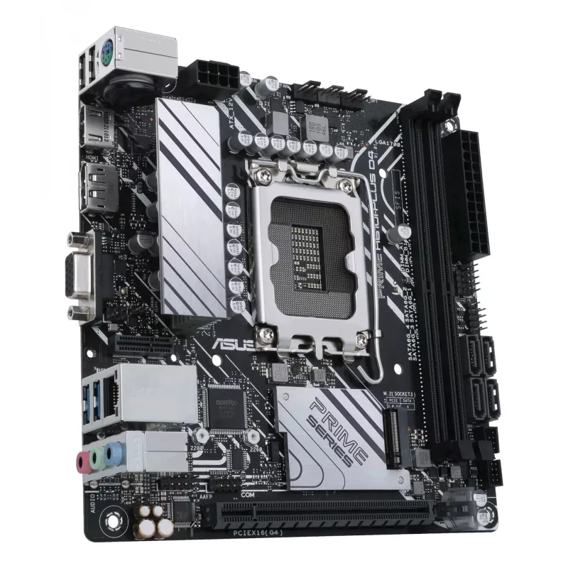 Mātesplate ASUS PRIME H610I-PLUS D4-CSM Intel H610 LGA 1700 mini ITX