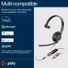 HP Poly Blackwire 5210 Monaural USB-C austiņas + 3,5 mm spraudnis + USB-C/A adapteris (beziepakojuma)