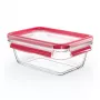 EMSA CLIP & CLOSE N10408 Rectangular Box 0.85 L Transparent 1 gab.