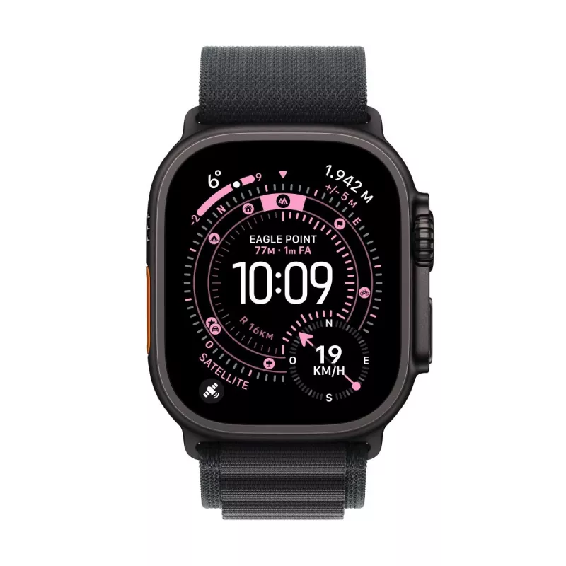 APPLE Watch Ultra 3 (2025) Lte 49mm Titanium Case With Alpine Loop Large - Black