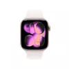 APPLE Watch S11 (2025) GPS 42mm Rozā zelta alumīnija korpuss ar Sporta siksniņu S/M – gaiši rozā