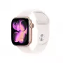 APPLE Watch Series 11 GPS + Cellular 42mm rozā zelta alumīnija korpuss ar gaiši rozā sporta siksniņu S/M