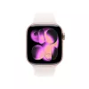 APPLE Watch Series 11 GPS + Cellular 42mm rozā zelta alumīnija korpuss ar gaiši rozā sporta siksniņu S/M