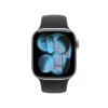 APPLE Watch Series 11 GPS + Cellular 42mm Space Grey Aluminium korpuss ar Black Sport siksniņu S/M