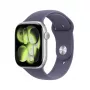 APPLE Watch Series 11 GPS + Cellular 46mm Sudraba alumīnija korpuss ar Purple Fog Sport siksniņu M/L