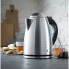 WMF Stelio 0413020012 elektriskā tējkanna 1,7 l 2400 W melna, nerūsējošais tērauds