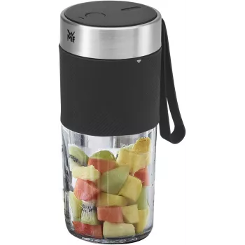WMF KITCHENminis 0416700011 0,3 L statīvais mikseris 50 W melns, nerūsējošais tērauds, caurspīdīgs