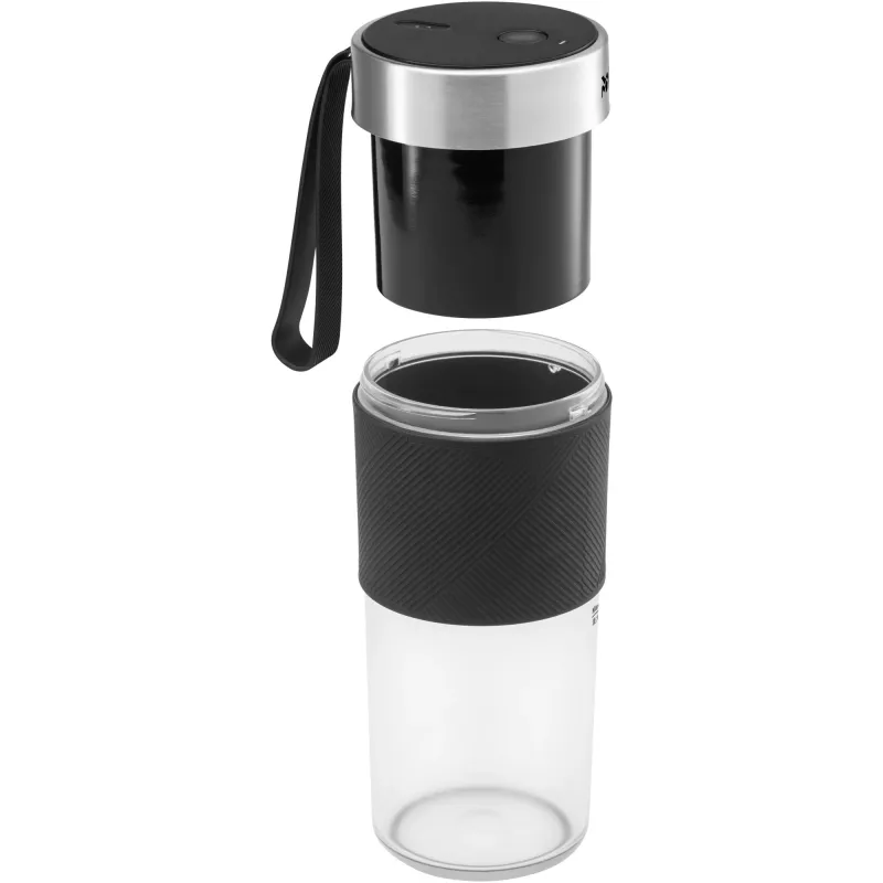 WMF KITCHENminis 0416700011 0,3 L statīvais mikseris 50 W melns, nerūsējošais tērauds, caurspīdīgs