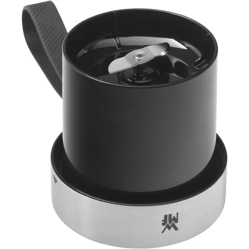 WMF KITCHENminis 0416700011 0,3 L statīvais mikseris 50 W melns, nerūsējošais tērauds, caurspīdīgs