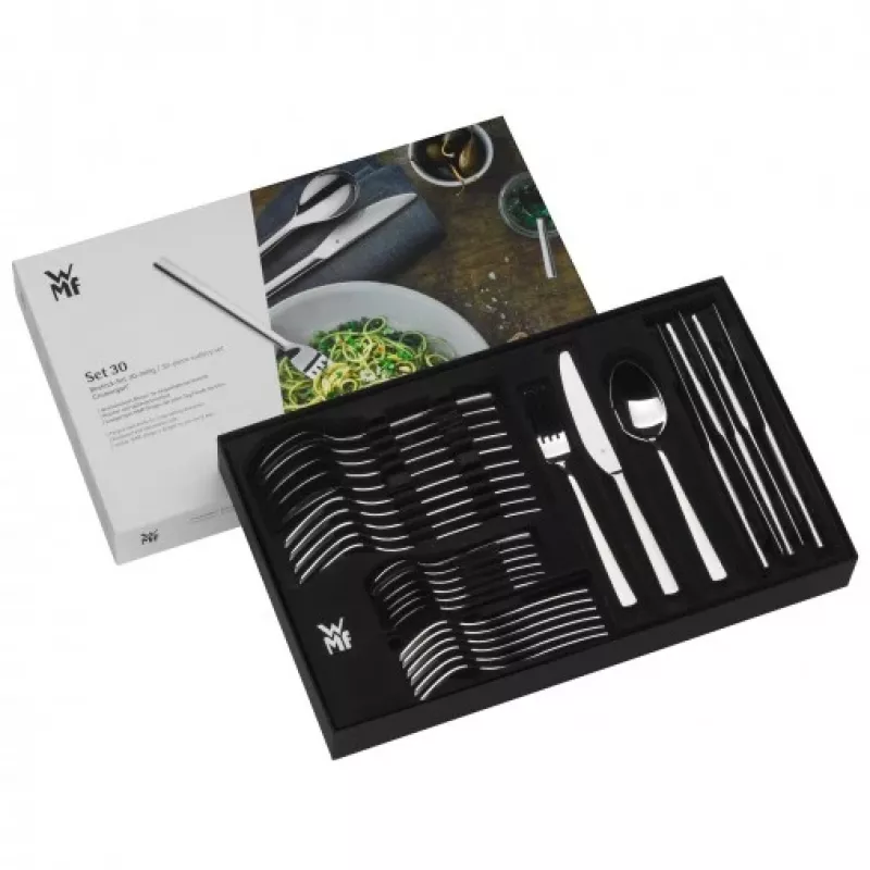 WMF 1272916040 galda piederumu komplekts 30 gab. Nerūsējošais tērauds