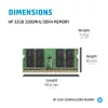 HP DDR4 - Modul - 32 GB - SO DIMM 260-PIN - 3200 MHz / PC4-25600