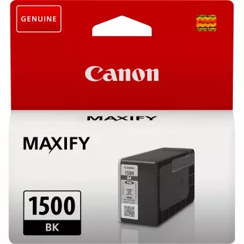 tintes kasetne Canon PGI-1500 BK Melns