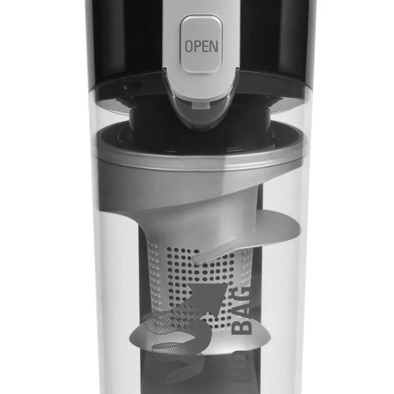 Rowenta Air Force Light RH6545 bezvada stieņa putekļsūcējs Baterija Sausā Bezmaisa 0,65 l Melns