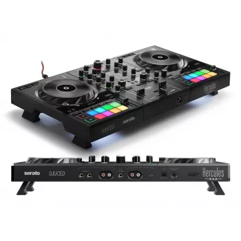 Hercules Inpulse 500 Digital Vinyl System (DVS) scratcher Melns