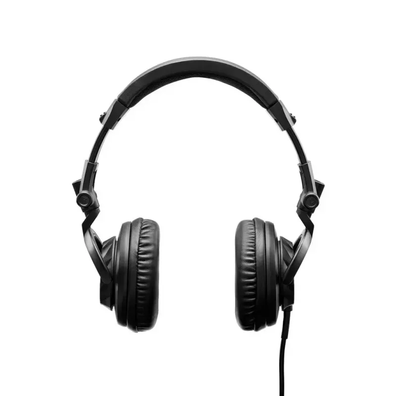 Hercules HDP DJ45 austiņas ar vadu, galvas lentes tipa, mūzikai, melnas