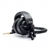 Hercules HDP DJ45 austiņas ar vadu, galvas lentes tipa, mūzikai, melnas