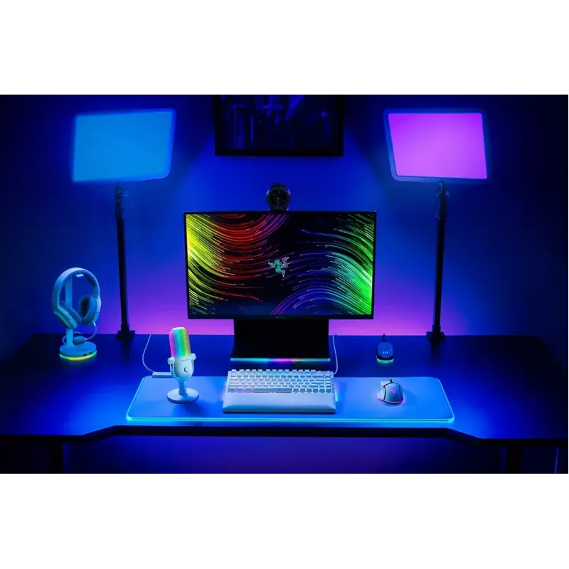 Datora mikrofons Razer Seiren V3 Chroma balta