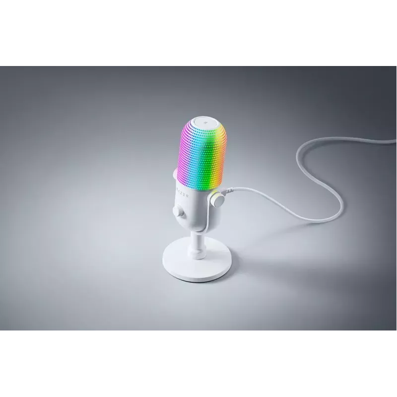 Datora mikrofons Razer Seiren V3 Chroma balta