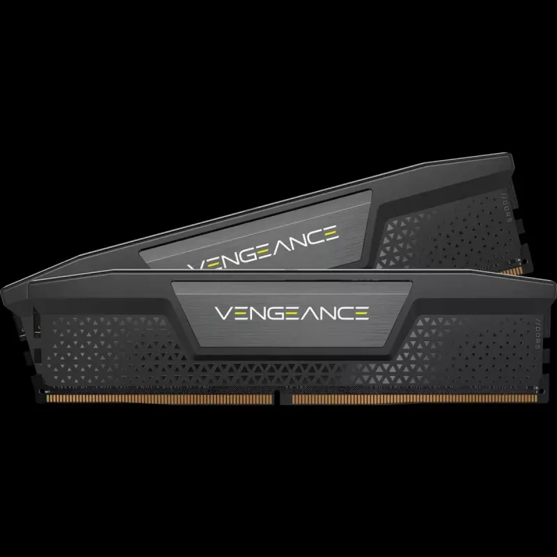 CORSAIR atmiņas komplekts 32 GB (2x16 GB) DDR5 DRAM 6400 MT/s CL36 Vengeance - melns