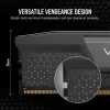 CORSAIR atmiņas komplekts 32 GB (2x16 GB) DDR5 DRAM 6400 MT/s CL36 Vengeance - melns