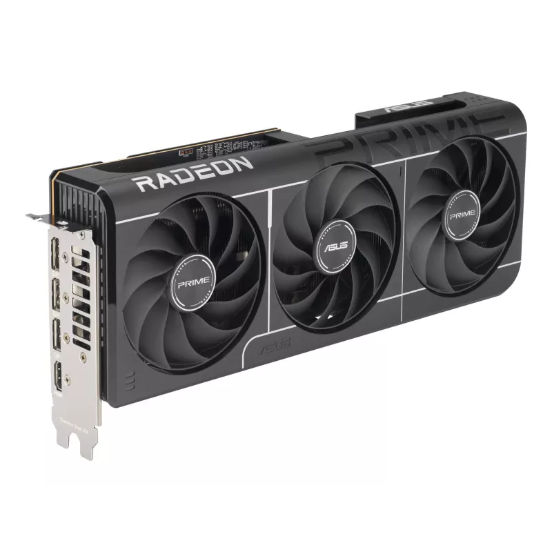 Grafikas karte ASUS Radeon RX 9070 16 GB GDDR6 PCIe 5.0 256-bit, 3 ventilatoru dzesēšana, PCI Express 5.0