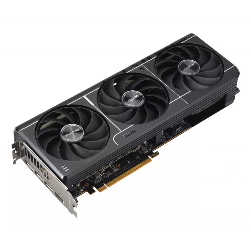 Grafikas karte ASUS Radeon RX 9070 16 GB GDDR6 PCIe 5.0 256-bit, 3 ventilatoru dzesēšana, PCI Express 5.0