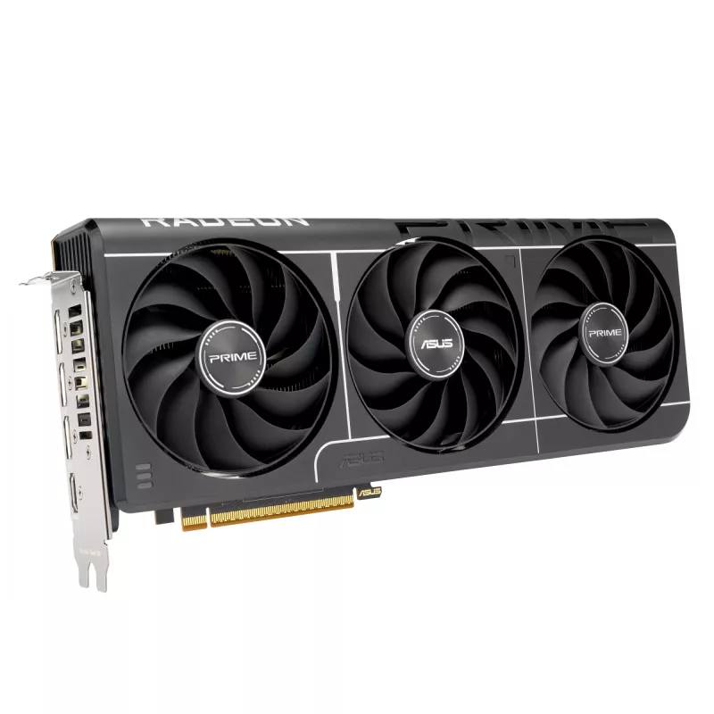 Grafikas karte ASUS Radeon RX 9070 16 GB GDDR6 PCIe 5.0 256-bit, 3 ventilatoru dzesēšana, PCI Express 5.0