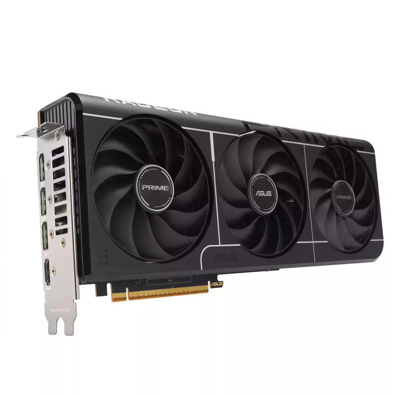 Grafikas karte ASUS Radeon RX 9070 16 GB GDDR6 PCIe 5.0 256-bit, 3 ventilatoru dzesēšana, PCI Express 5.0