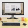 Logitech MK470 bezvadu tastatūra+pele, grafīta krāsa, pele iekļauta, QWERTY US, USB