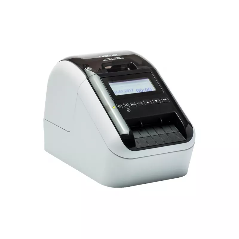 Brother QL-820NWBCVM etiķešu printeris, tiešā termiskā druka, krāsaina, 300 x 600 DPI, 176 mm/s, vadu un bezvadu savienojums, Ethernet LAN, DK, Wi-Fi, Bluetooth