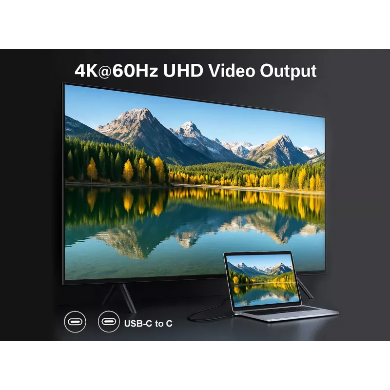 Equip 128431 USB kabelis USB 3.2 Gen 2x2 1 m USB A/USB C USB C Melns