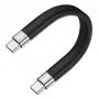 Equip 128410 USB kabelis USB4 Gen 3x2 0.13 m USB C Melns