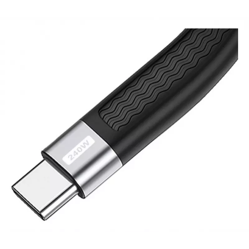 Equip 128410 USB kabelis USB4 Gen 3x2 0.13 m USB C Melns