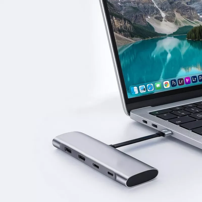 Equip 128410 USB kabelis USB4 Gen 3x2 0.13 m USB C Melns