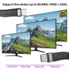Equip 128410 USB kabelis USB4 Gen 3x2 0.13 m USB C Melns
