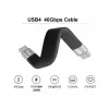 Equip 128410 USB kabelis USB4 Gen 3x2 0.13 m USB C Melns