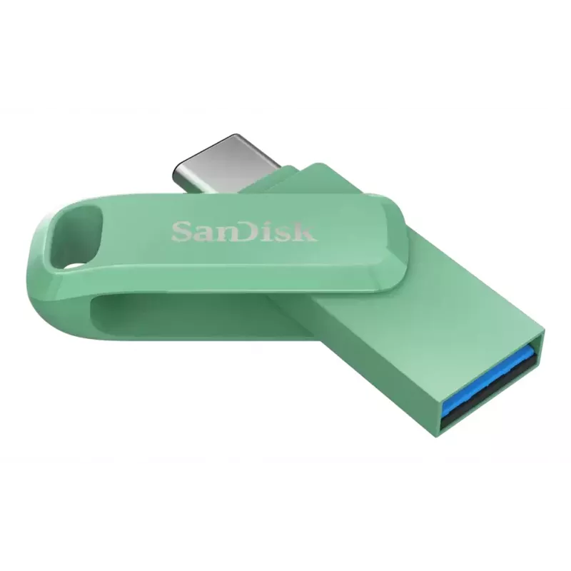WESTERN DIGITAL SanDisk Ultra Dual Drive Go - 1TB USB zibatmiņa - USB-C / USB-A - Zaļa