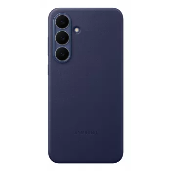 Samsung Kindsuit Faux Leather vāciņš priekš Galaxy S25 FE, Cover, Samsung, Galaxy S25 FE, 17 cm (6.7 inch), Navy