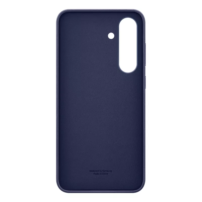 Samsung Kindsuit Faux Leather vāciņš priekš Galaxy S25 FE, Cover, Samsung, Galaxy S25 FE, 17 cm (6.7 inch), Navy