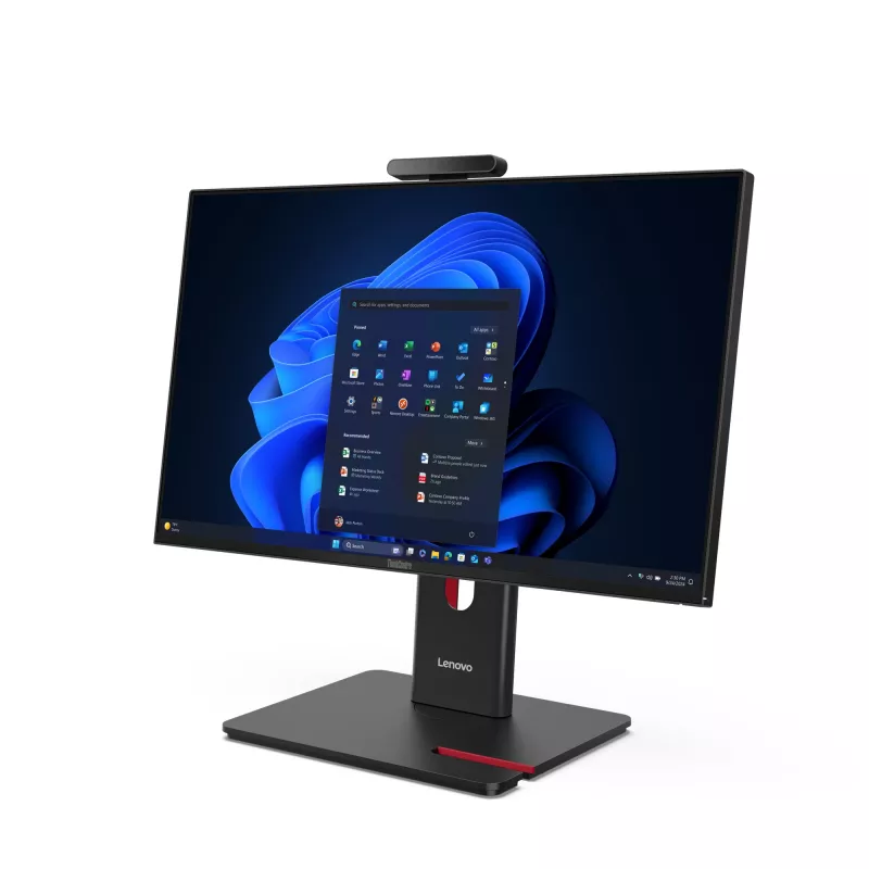 Viss-vienā dators Lenovo ThinkCentre M70a Gen 6 — Intel Core Ultra 5 235T, 23,8 collu FHD IPS, 16 GB DDR5, 512 GB SSD, Windows 11 Pro, Wi‑Fi 6E, Melns