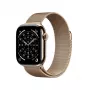 APPLE Watch Series 11 GPS + Cellular 42mm zelta titāna korpuss ar zelta Milānas cilpu