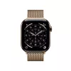 APPLE Watch Series 11 GPS + Cellular 42mm zelta titāna korpuss ar zelta Milānas cilpu