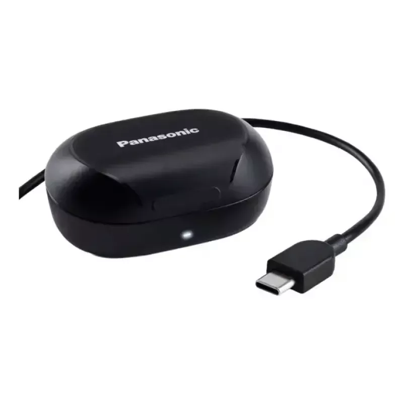Austiņas Panasonic RZ-B120W bezvadu iekšauss zvaniem/mūzikai Bluetooth USB Type-C, 20–20000 Hz, 10 m, melnas
