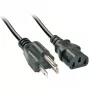 Lindy 2m US 3 Pin to C13 Mains kabelis, 2 m, C13 coupler