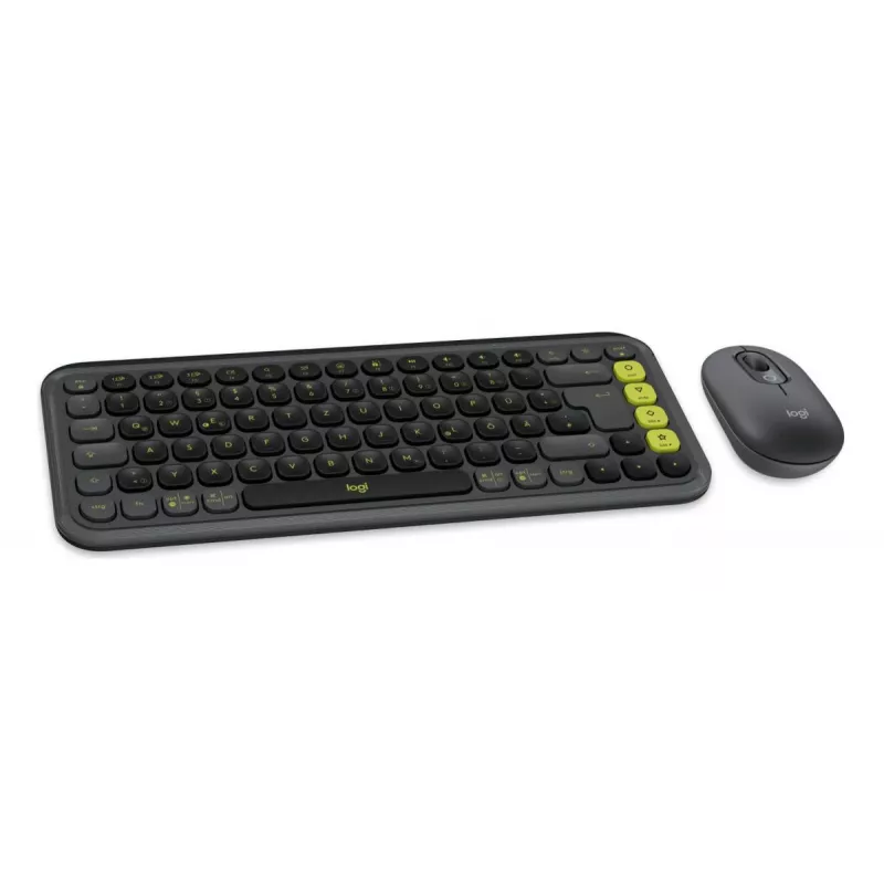Klaviatūra Logitech POP Icon Combo Mini bezvadu Bluetooth QWERTZ vācu