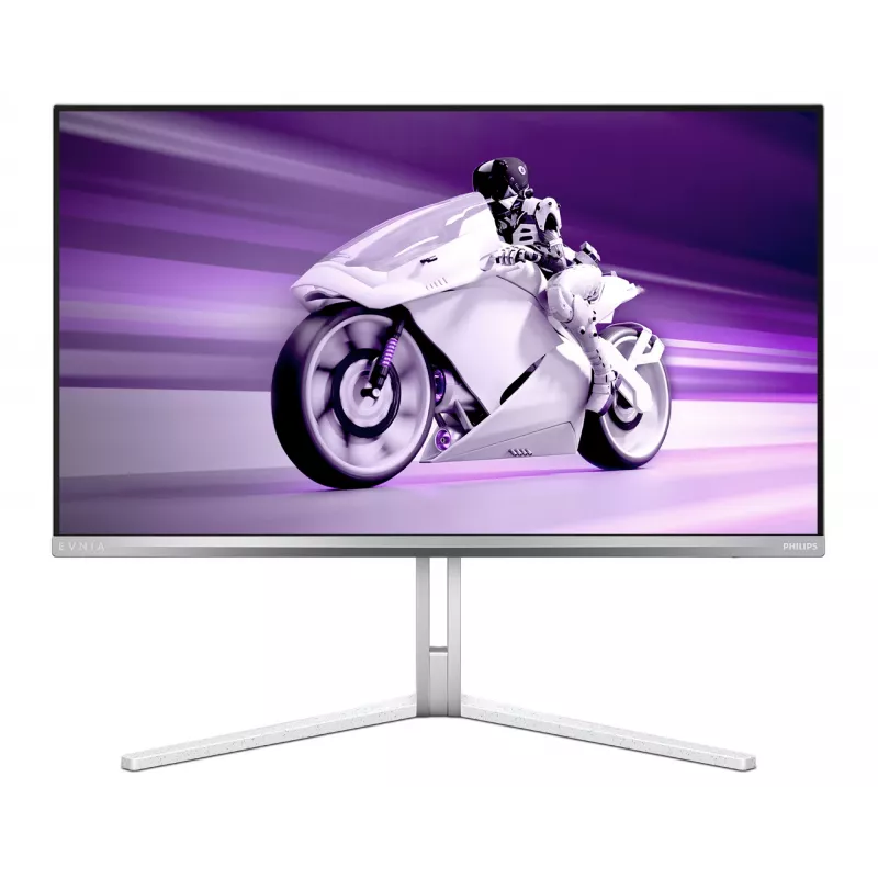 Philips Evnia 8000 27M2N8500/00 datora monitors 67,3 cm (26,5 collu) 2560 x 1440 pikseļi Quad HD QD-OLED Balts