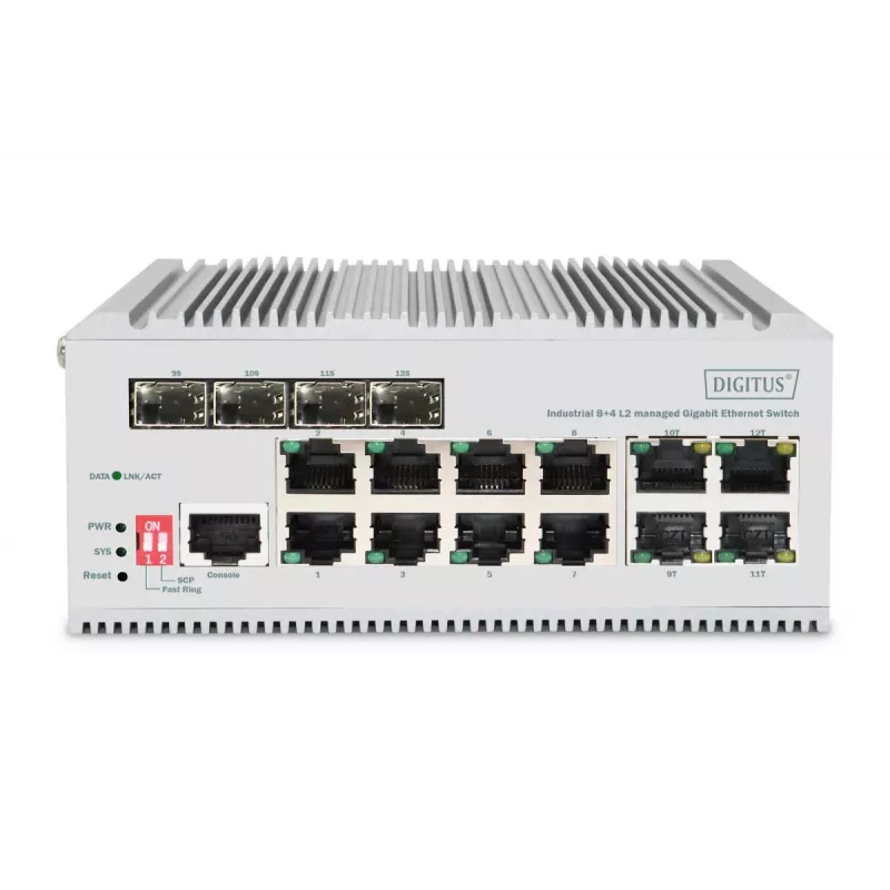 Pārvaldāms Gigabitu Ethernet slēdzis Digitus DN-651145 8 porti L2