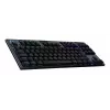 LOGITECH G915 X Lightspeed Tkl bezvadu spēļu tastatūra - Melna Azerty Français Tactile