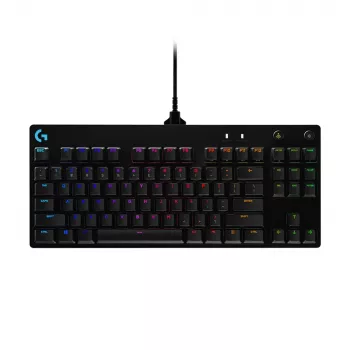 LOGITECH G Pro mehāniskā spēļu tastatūra melna QWERTY US/Starptautiskā