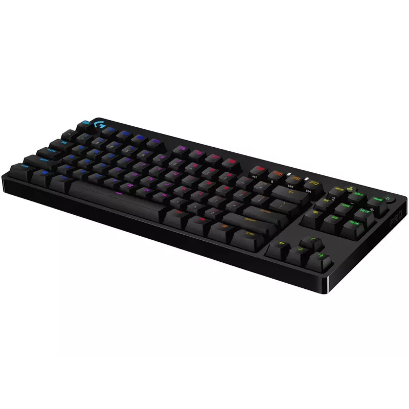 LOGITECH G Pro mehāniskā spēļu tastatūra melna QWERTY US/Starptautiskā